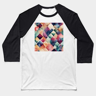 Watercolor Geometric Baseball T-Shirt